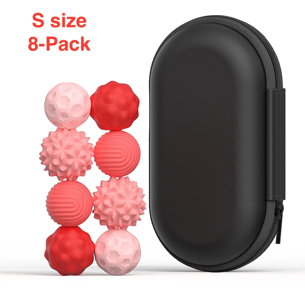 Magnetic Balls Fidget Toy,Edc anti Stress Relief Toy Antistress Anxiety Sensory Magnet Fidgeting for Adult Kids Autism ADHD Gift