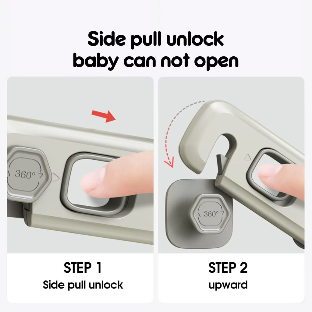 5Pcs/Lot Baby Cabinet Locks Children Security Protector Multi-Function Baby Safety Lock Refrigerator Drawer Cabinet Door Locks