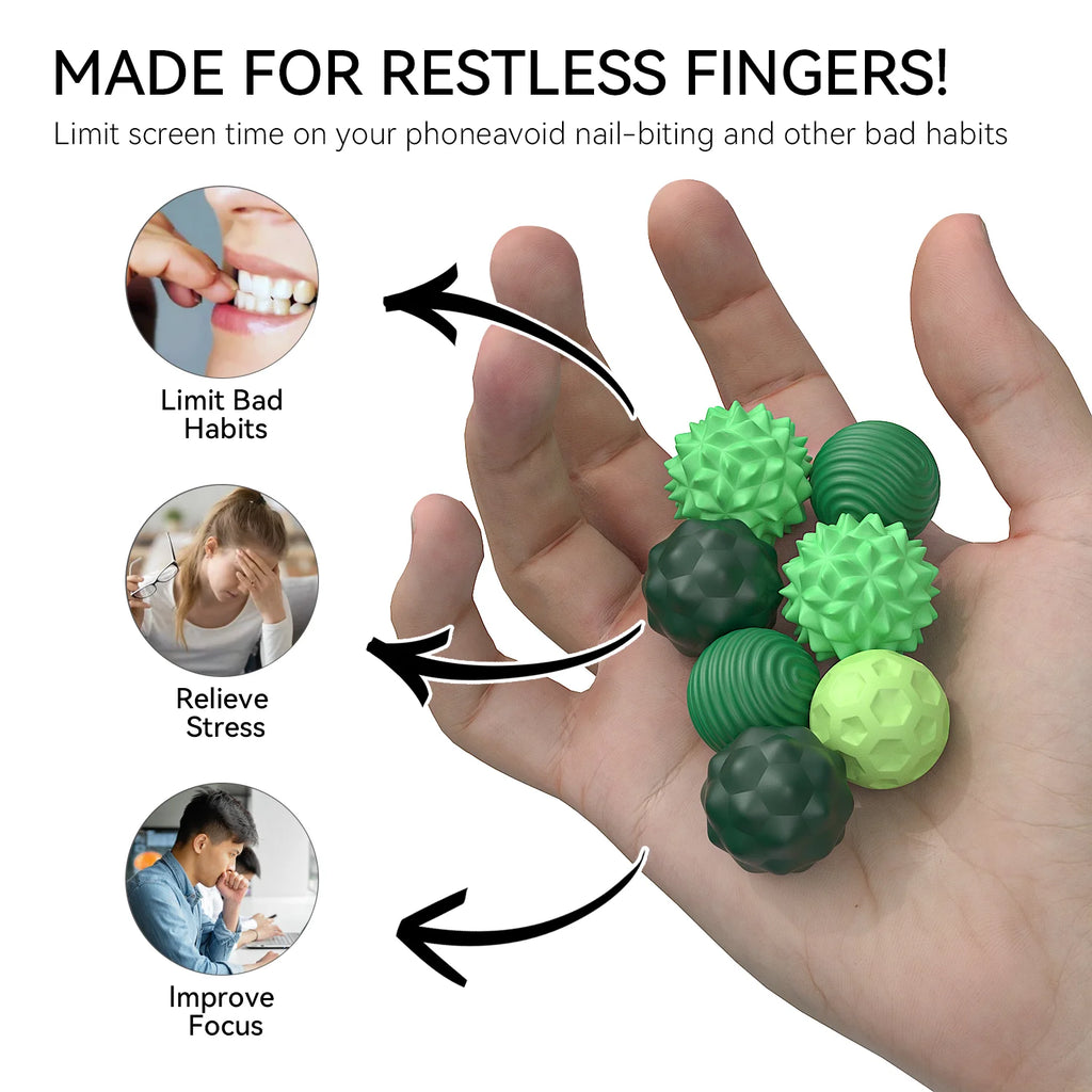 Magnetic Balls Fidget Toy,Edc anti Stress Relief Toy Antistress Anxiety Sensory Magnet Fidgeting for Adult Kids Autism ADHD Gift